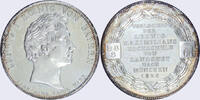 Bayern, Königreich Ludwig I. Geschichtstaler, Verlegung der LMU von Landshut nach München, AKS 118 Geschichtstaler (Konventionstaler) 1826 fast stemp