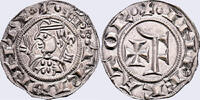 Trient, Bistum (2/77eKu) Trient, Anonymer Bischof um 1255, Grosso da 20 Denari, Biaggi 2691 Grosso da 20 Denari (20 Berner) o. J. (1255 - 1256) vorzü