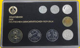 DDR Kursmünzenminisatz 1982 Stempelglanz KMS ohne 5 Mark, 700 Jahre Münze Berlin 6,86 M 1982 Stempelglanz