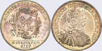 Regensburg, Stadt (1/02Hoh) Regensburg, Stadt, Konventionstaler 1759 ICB, Titel Franz I., D. 2619 Konventionstaler 1759 ICB fast stempelglanz, Luxus,