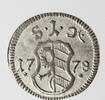 BAYERN 1 Pfennig (1/4 Kreuzer) Nürnberg -