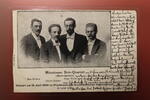 Österreich AK Münchner Solo Quartett Concert 1899 in Linz/D. -
