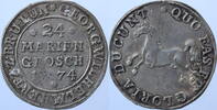 Braunschweig Lüneburg 24 Mariengroschen 1674 Georg Wilhelm ss AU /-