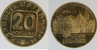 Österreich 20 Schilling 1984 Grafenegg vzgl +/- 4.33 £  +  15.61 £ shipping