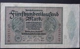 Deutschland Inflation 500000 mark Inflation 1919-1924 -