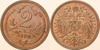 kaisertum österreich 2 Heller 1900 franz joseph 1. (1848 - 1916) vz stfr... 15.61 £  +  15.61 £ shipping