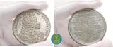 Sachsen-Albertinische Linie. Zinnmedaille von Wermuth. 1707 Friedrich August I. 1694-1733. Auf den Tod des Numismatiker Tentzel. winzige Kratzer, aEF