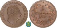 Baden-Durlach 1 Kreuzer Leopold 1830 - 1852. -