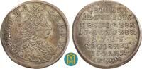 Sachsen Hildburghausen Doppelgroschen Ernst der Gütige 1680-1715. Auf seinen Tod. (1717 geprägt). -