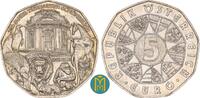 Österreich 5 Euro 250 Jahre Tiergarten Schönbrunn. -