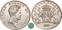 Nassau Kronentaler 1837 Wilhelm 1816-1839. VF