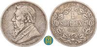 Republik Südafrika 1 Shilling Ohm Krüger 1857 - 1902. -