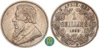 Republik Südafrika 1 Shilling Ohm Krüger 1857 - 1902. -