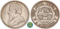 Republik Südafrika 2 Shilling Ohm Krüger 1857 - 1902. -