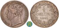 Hohenzollern-Sigmaringen 1/2 Gulden Karl 1831-1848. -