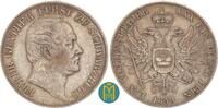 Schwarzburg-Rudolstadt 1 Vereinstaler 1859 Friedrich Günther 1807-1867. VF-