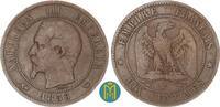 Frankreich Dix Centimes Napoleon III. 1852 - 1870. -