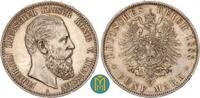 Kaiserreich / Preussen 5 Mark 1888 Friedrich III. vorzüglich, winz. Rand... 195.06 £  +  13.00 £ shipping
