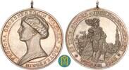 Sachsen-Weimar Silbermedaille 1925 25. Thüringische Bundes- und Jubiläumsschießen. EF