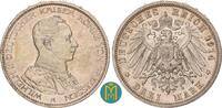 Kaiserreich / Preussen 3 Mark 1914 A Wilhelm II. 1888-1918. Kaiser in Un... 21.67 £  +  13.00 £ shipping