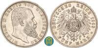 Kaiserreich / Württemberg 5 Mark 1903 F Wilhelm II. 1891-1918 sehr schön... 32.94 £  +  13.00 £ shipping