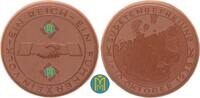 Deutschland / 3. Reich. Steinzeugmedaille 1938 Auf den Einmarsch in das ... 104.03 £  +  13.00 £ shipping