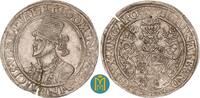 Mecklenburg Johann Albrecht 1547-1576. 1 Taler 1549 sehr schön, Schrötlingsriss