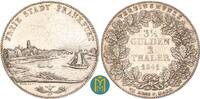 Frankfurt, Stadt 2 Taler (Doppeltaler) 1841 Stadtansicht. VF-EF