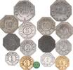 Hildesheim, Senkingwerk, Notgeld Lot 1 bis 25 Pfennig überdurchschnittlich erhalten! -