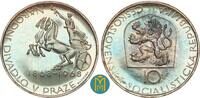 Tschechoslowakei 10 Kronen 1968 100 Jahre Nationaltheater in Prag PP- 126.95 &pound;  +  12.70 &pound; shipping