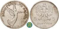 Polen 5 Zloty 1928 fast sehr sch&ouml;n 291.99 &pound;  +  12.70 &pound; shipping