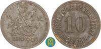 Eisleben / Deutschland 10 Pfennig 1918 Notgeld sehr sch&ouml;n 3.39 &pound;  +  12.70 &pound; shipping