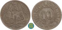 Fulda / Deutschland 10 Pfennig 1917 Notgeld sehr sch&ouml;n 4.23 &pound;  +  12.70 &pound; shipping