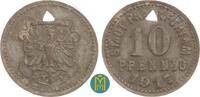 Frankfurt Main 10 Pfennig 1917 Notgeld sehr sch&ouml;n 3.39 &pound;  +  12.70 &pound; shipping