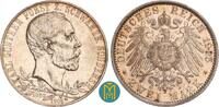 Schwarzburg-Sondershausen 2 Mark 1905 Regierungsjub. Karl G&uuml;nther, J. 16... 156.57 &pound;  +  12.70 &pound; shipping