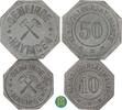 Hayingen (Lothringen) Notgeld 10 und 50 Pfennig -