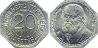 Weimarer Republik, Nürnberg und Fürth 20 Pfennig Notgeld: Nürnberg-Fürther Straßenbahn, Hieronimus Holzschuer -