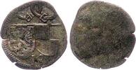 Brandenburg-Franken, Markgrafschaft Einseitiger Pfennig Kasimir von Kulmbach und Georg, ´der Fromme´ (1515-1527) -