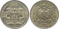 Deutsches Kaiserreich, Hamburg 3 Mark 1909 J min. verwahrungsbedingte Gr... 52.02 £  +  5.20 £ shipping