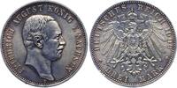 Deutsches Kaiserreich, Sachsen 3 Mark 1909 E Friedrich August III. (1904... 56.35 £  +  5.20 £ shipping