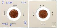 Deutschland, Bundesrepublik 1 Pfennig 1966 J polierte Platte 21.67 £  +  5.20 £ shipping