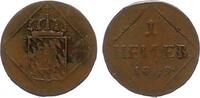Bayern, Königreich 1 Heller 1809 Maximilian I. Joseph (1806-1825) l. Kor... 4.33 £  +  5.20 £ shipping