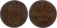 Bayern, Königreich 1 Pfennig 1810 Maximilian I. Joseph (1806-1825) sehr ... 8.67 £  +  5.20 £ shipping