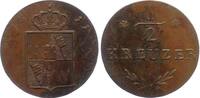 Würzburg, Großherzogtum Halber Kreuzer 1811 Ferdinand von Österreich (18... 21.67 £  +  5.20 £ shipping