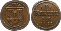 Weißenburg in Bayern, Stadt Kipperkreuzer 1622 Zainende, sehr schön 108.37 £  +  34.68 £ shipping