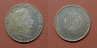 Habsburgermonarchie Franz Joseph I. Venezien selten! 1/4 Gulden 1863 fast ST