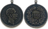 1866 Miniatur Medaille für die Verteidiger von Prag Franz Joseph I. SS+ 173.39 £  +  30.34 £ shipping