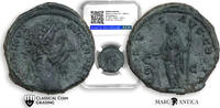CCG Certified! Marcus Aurelius, 161-180. AE Dupondius, Rome, 168-169. -