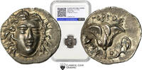  Very Rare-CCG-MS60: ISLANDS off CARIA, Rhodos.Circa 175-170 BC. AR Dra... 429.14 £  +  15.43 £ shipping