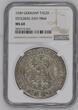 GERMANY  German State STOLBERG 1549 Taler Coin Thaler NGC MS 60 VZ/F.STG UNC RARE TOP POP